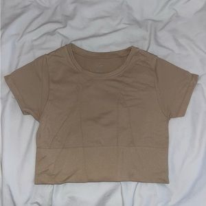 OFFLINE Aerie Seamless Cropped T-Shirt